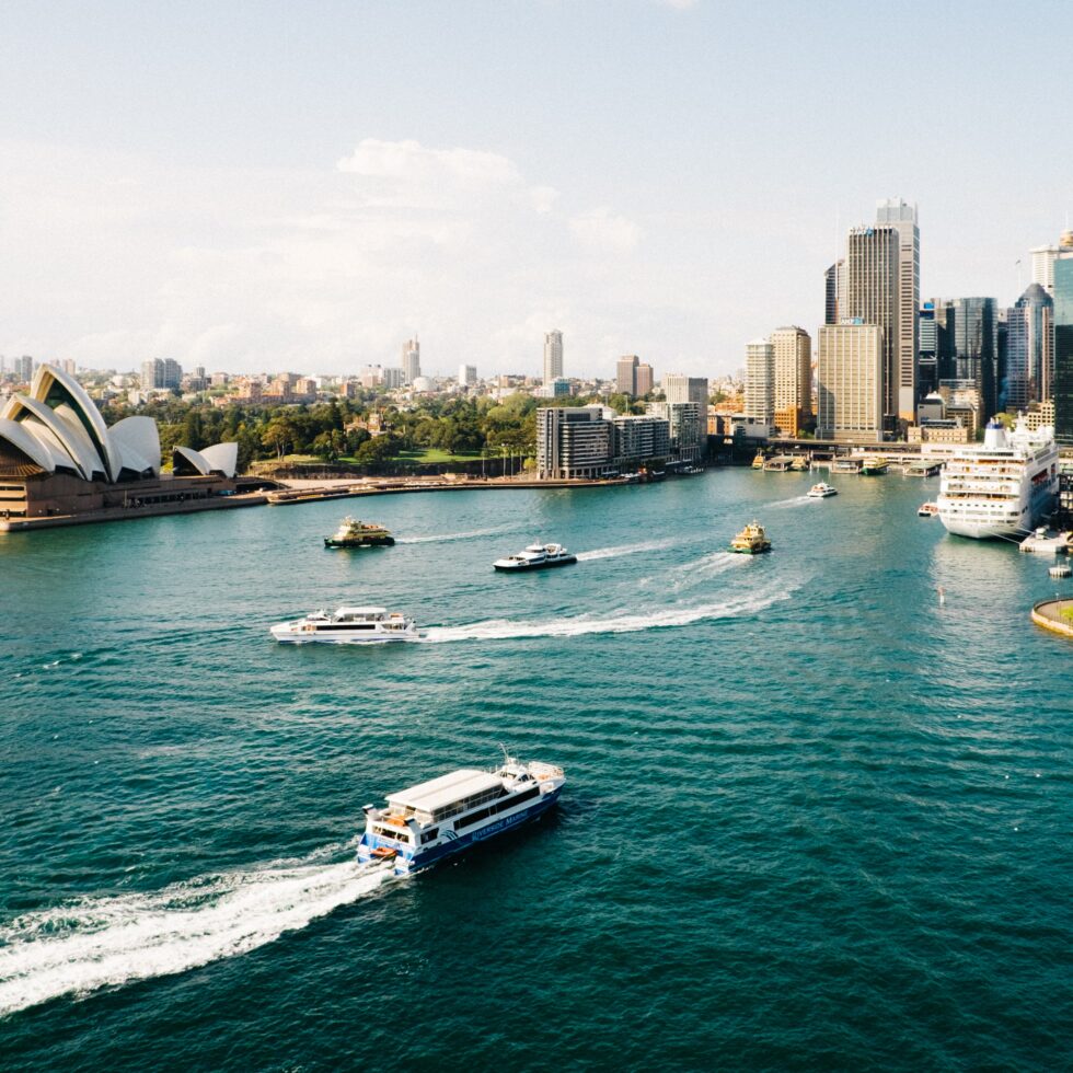 Photo of the Sydney Harbor